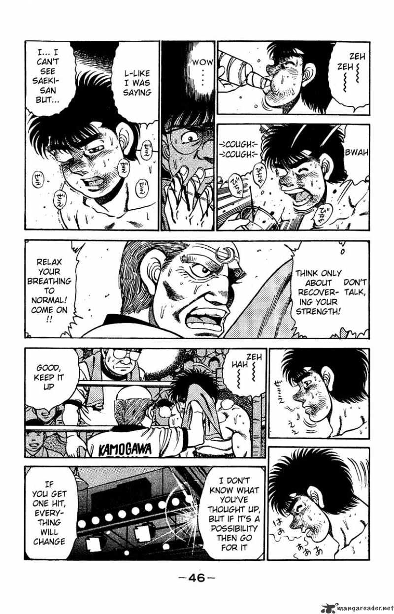 Hajime no Ippo: Fighting Spirit, Chapter 144 image 02